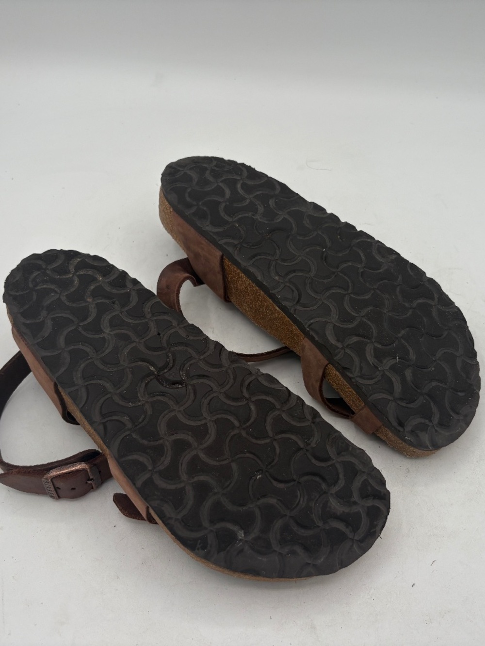 Birkenstock Yara Ankle Strap Sandals Brown Leather Bohemian EU 38- US 7.5-8 - Picture 13 of 15